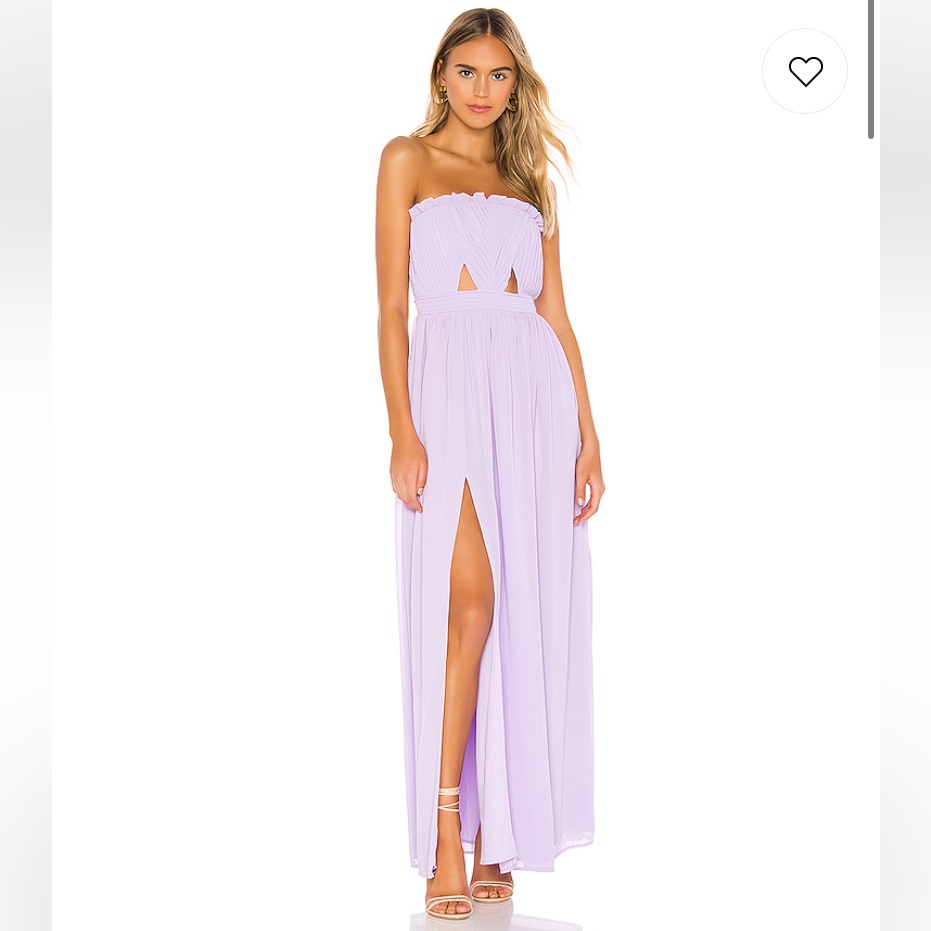 Hephaestus Gown In Light Purple
